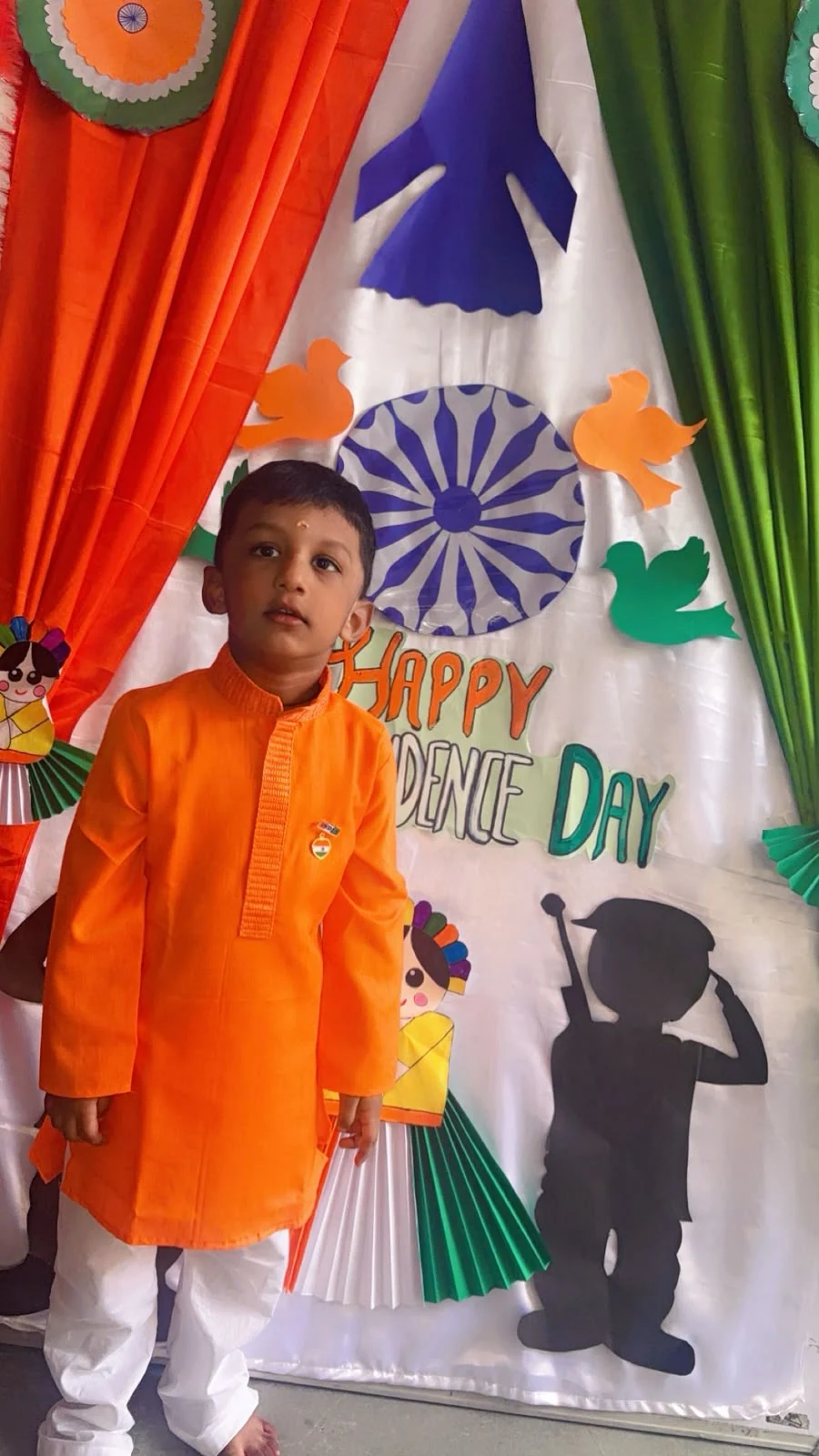 Sanskaar Kids Valley child in traditional celebration dress