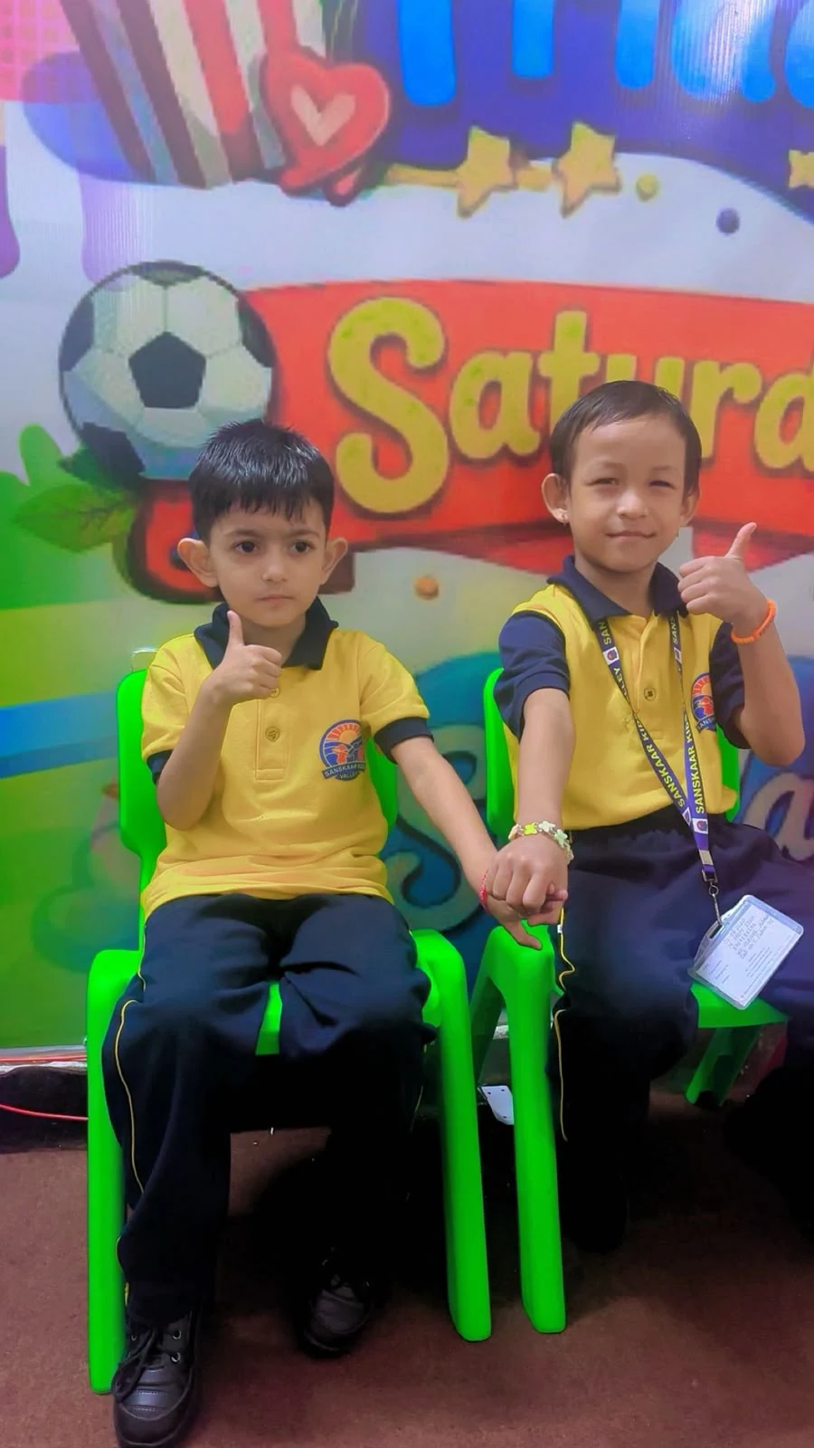Children learning together